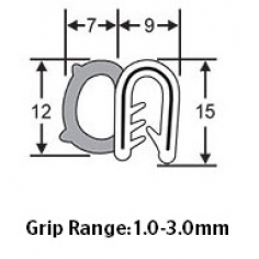 Pinchweld & Rubber on Side
