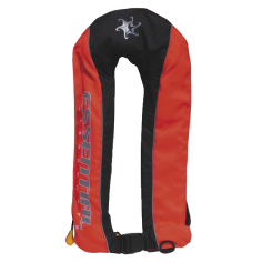 Essential Deluxe Manual Inflatable Jacket Red
