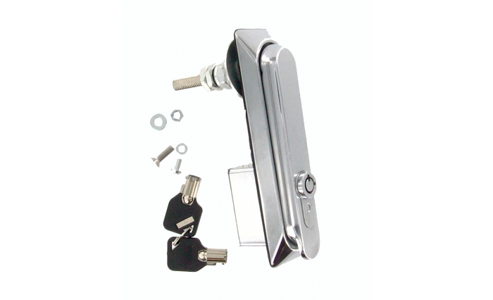 Swing Handle Chrome Push Button