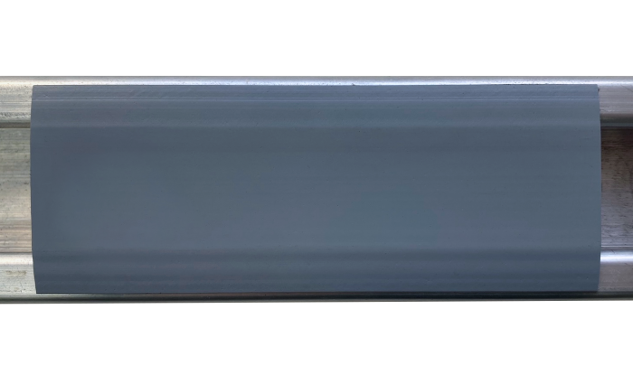 Channel Closure Strip PVC Dark Grey 3m