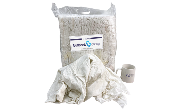 22210 - Rag White Cotton 10kg