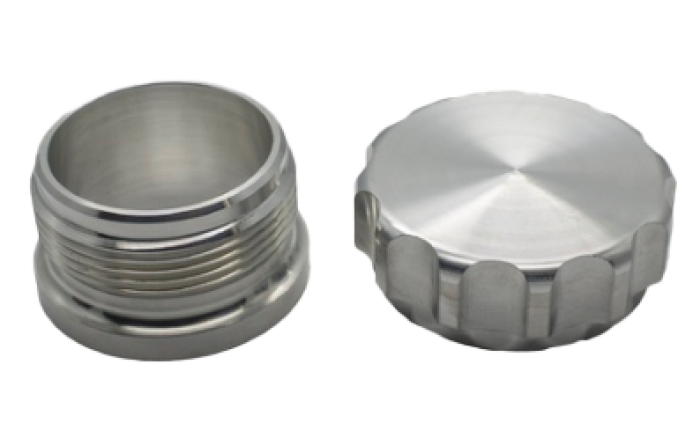 1" Aluminium Weld On Cap