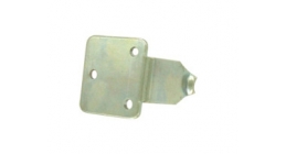 Mini Keeper Bent 90° Zinc Plated Steel Bolt On