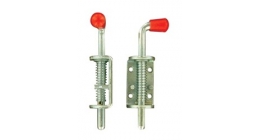 Spring Loaded Red Knob Shot Bolt