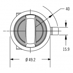 01 Flush Cup Cam Latch
