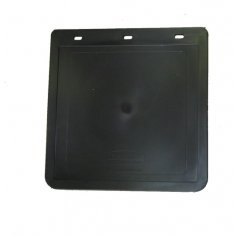 280 x 280mm Drop Black Mudflap