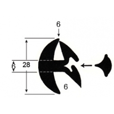 6mm Glass x 6mm Gap x 6mm Metal