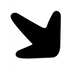 Arrow Head Sponge Rubber Strip