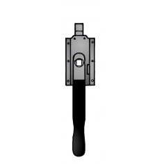 Door Slam Lock Heavy Duty LH