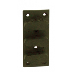 Dove Tail 3 Prong Rubber Male