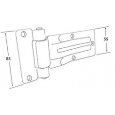 Hinge Stainless Steel 13010