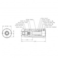 Huck 1/2" C50L Nose Assy