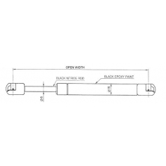 Industrial Application Replacement Gas Struts