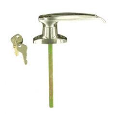 L Chrome Handle Front Fix Locking K268