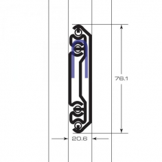 Locking Side Mount 190Kg OCCO Slide
