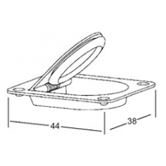 Pull Ring Recessed 2810