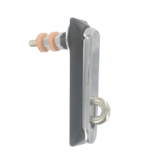 Swing Handle Black Chrome