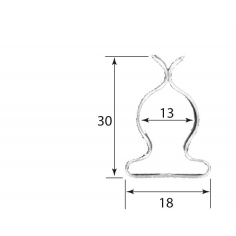 TOOL CLIPS 13mm