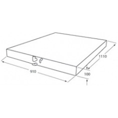WATER TANK  "HIDEAWAY" 85LTR