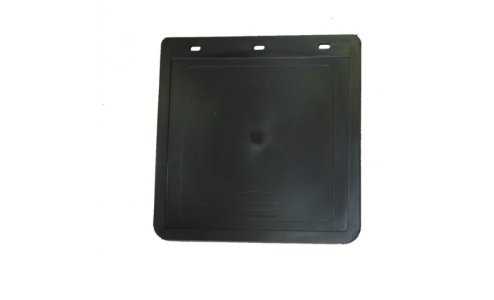 280 x 280mm Drop Black Mudflap