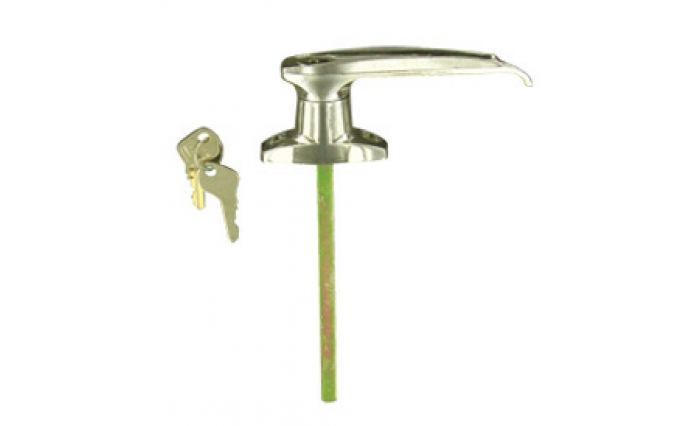 L Chrome Handle Front Fix Locking K268