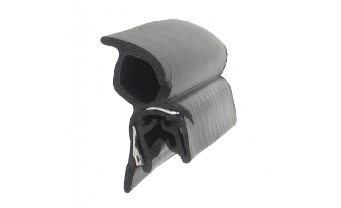 Pinchweld & Rubber on Top Black 66-016