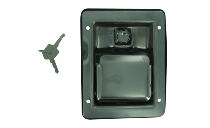 Recessed Lever Lock S/Steel Locking