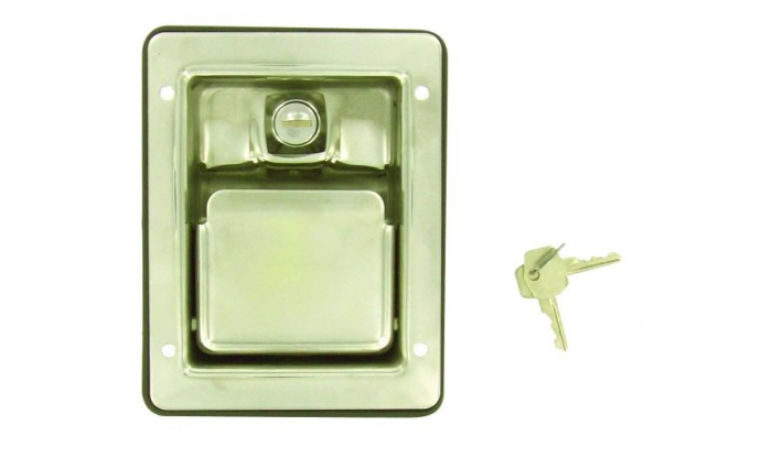 Recessed Lever Lock Stainless Steel Hook Type